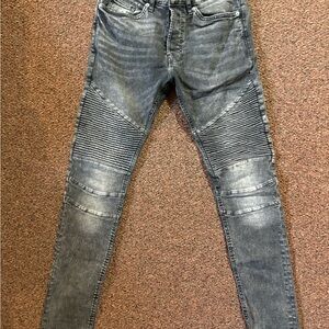 H&M Men's Skinny Jeans in Washed Gray